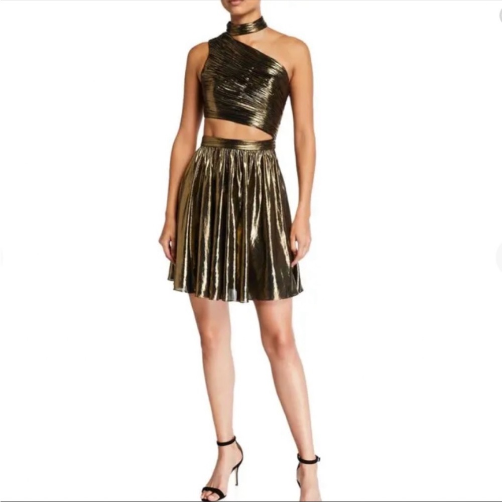 Theia Love Gold Goddess Cleopatra Dress